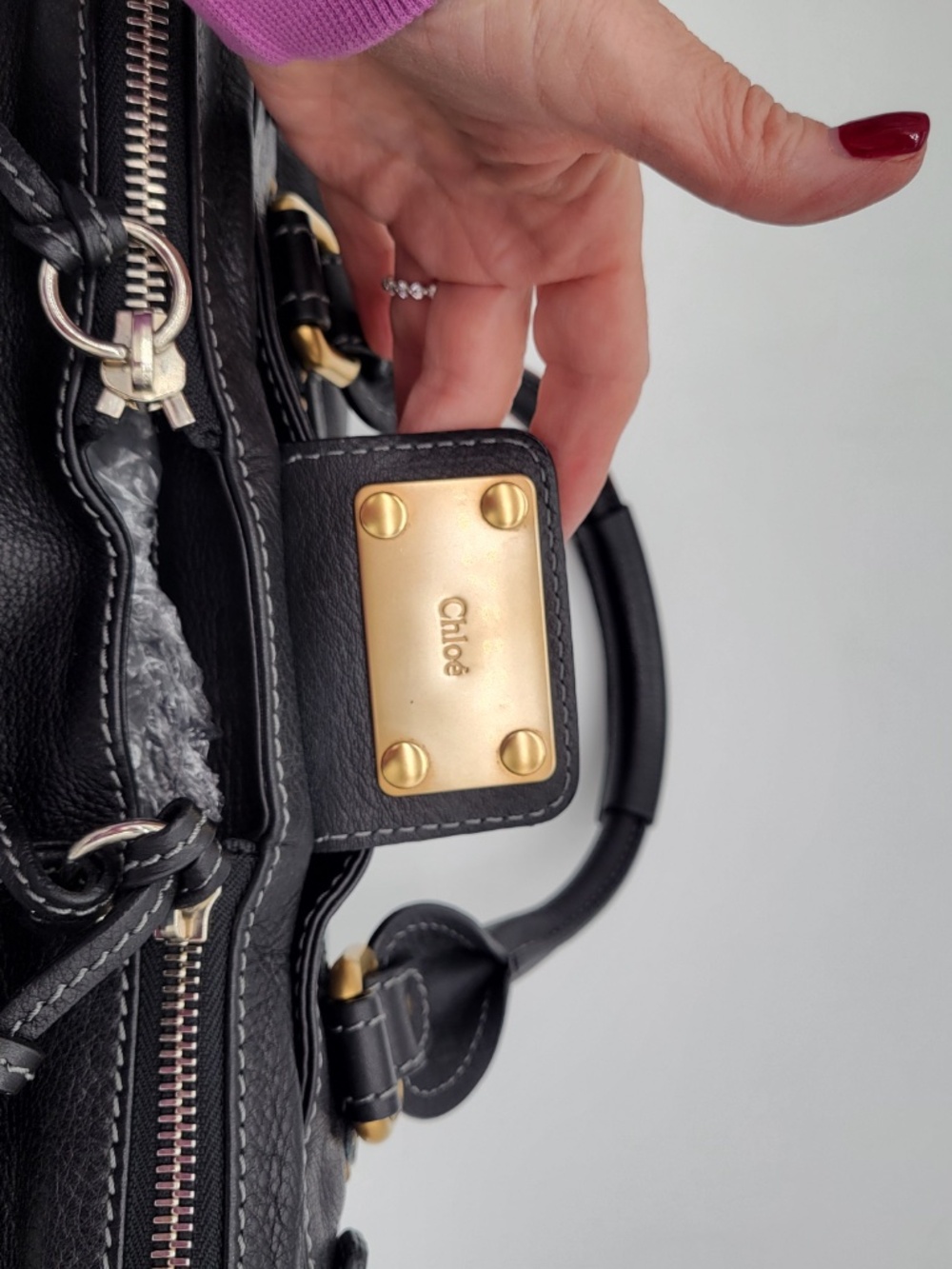Chloé Paddington Leather Bag - Picture 12 of 15